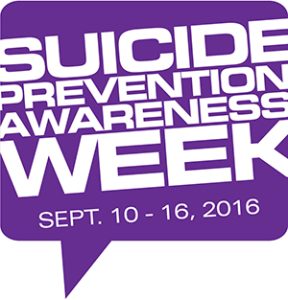 Suicide Prevention Awareness Week