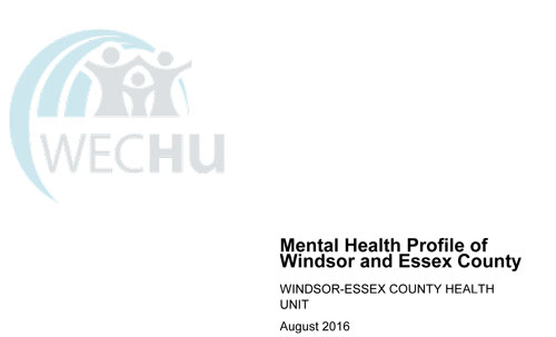 Windsor-Essex County Mental Health Profile