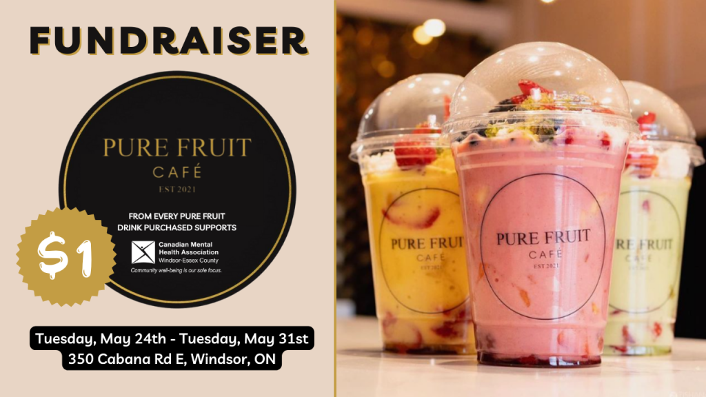 Pure Fruit Cafe Fundraiser