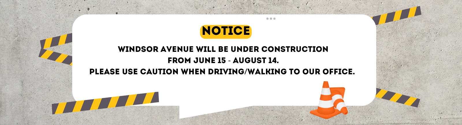 Construction Notice
